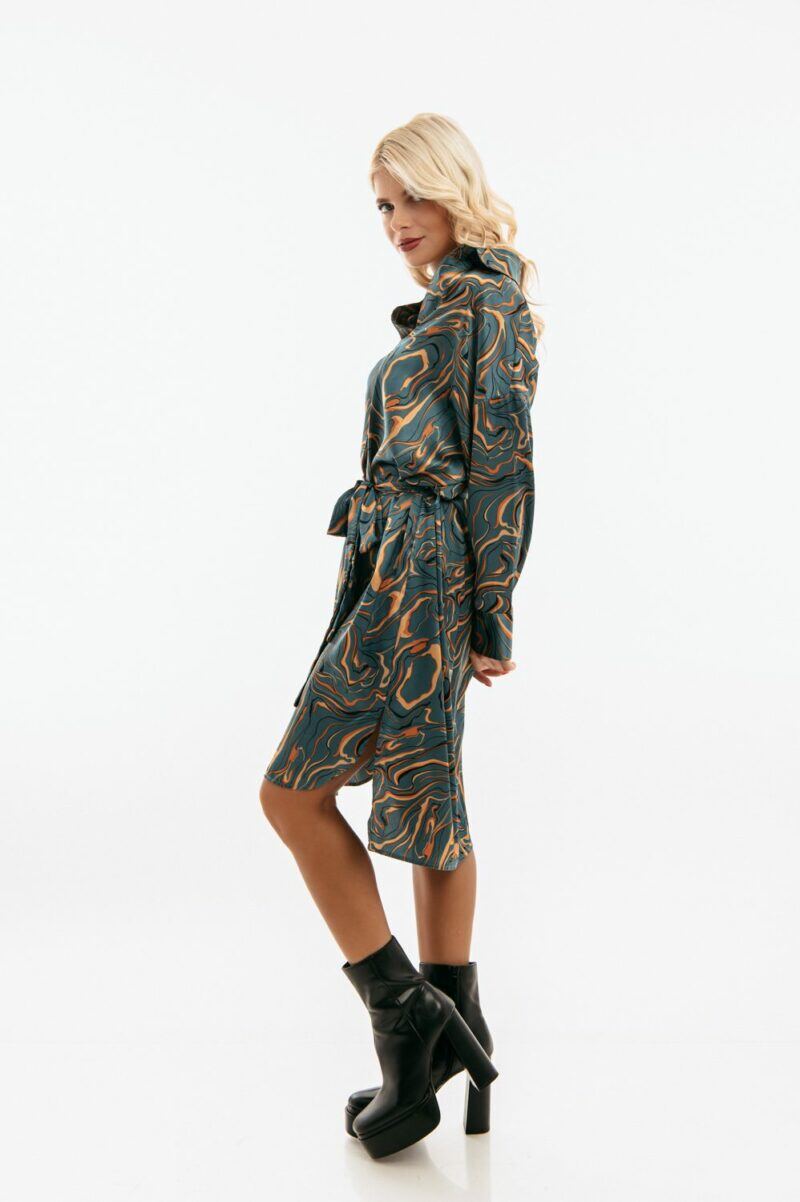 Φόρεμα Print Oversized 4