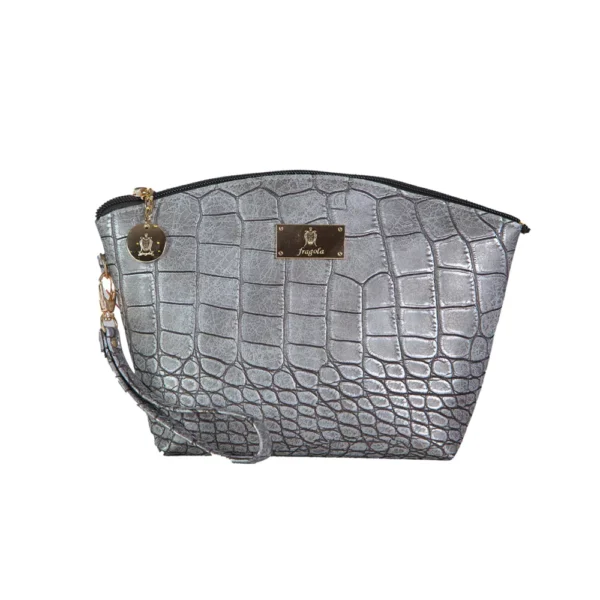 PC018B silver croco